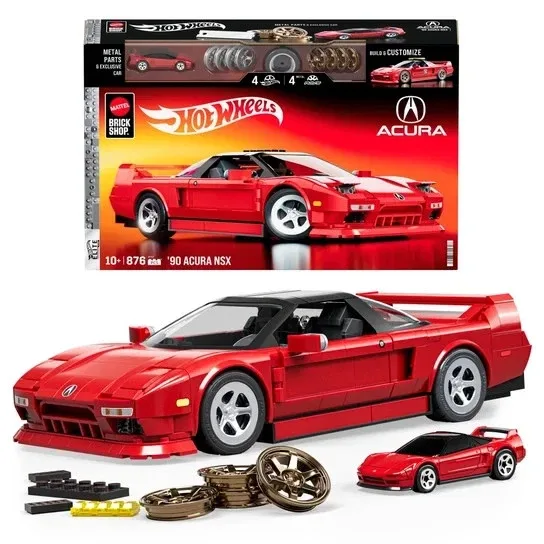 Hot Wheels 1/16 Hot Wheels *Elite Series* 1990 Acura NSX Building Set