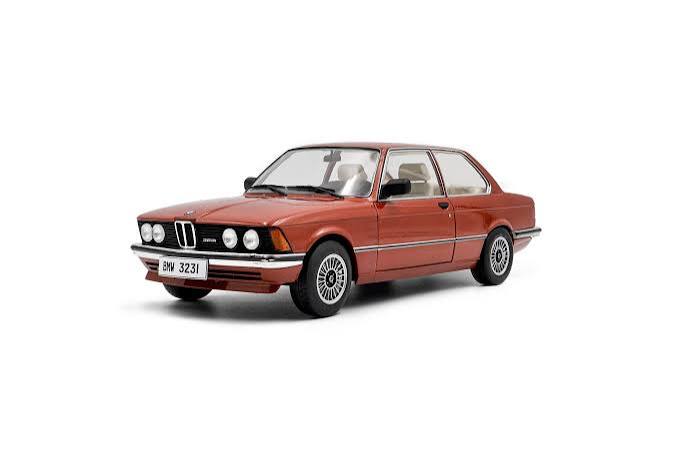 Solido 1980 BMW 323I (E21), Kastanienrot 1:18