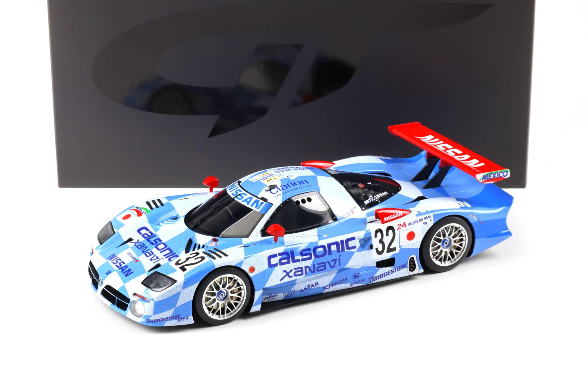 GT-Spirit 1998 Nissan R390 GT1 LE Mans *Resin*, Blue 1:18