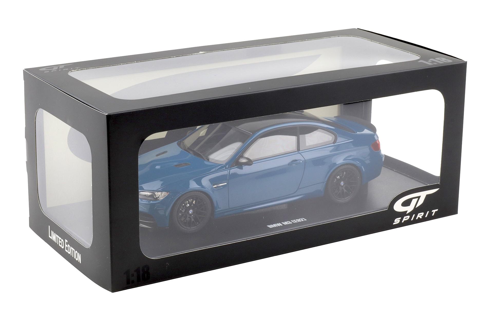 GT-Spirit 2007 BMW M3 E92 *Resin*, Blue 1:18