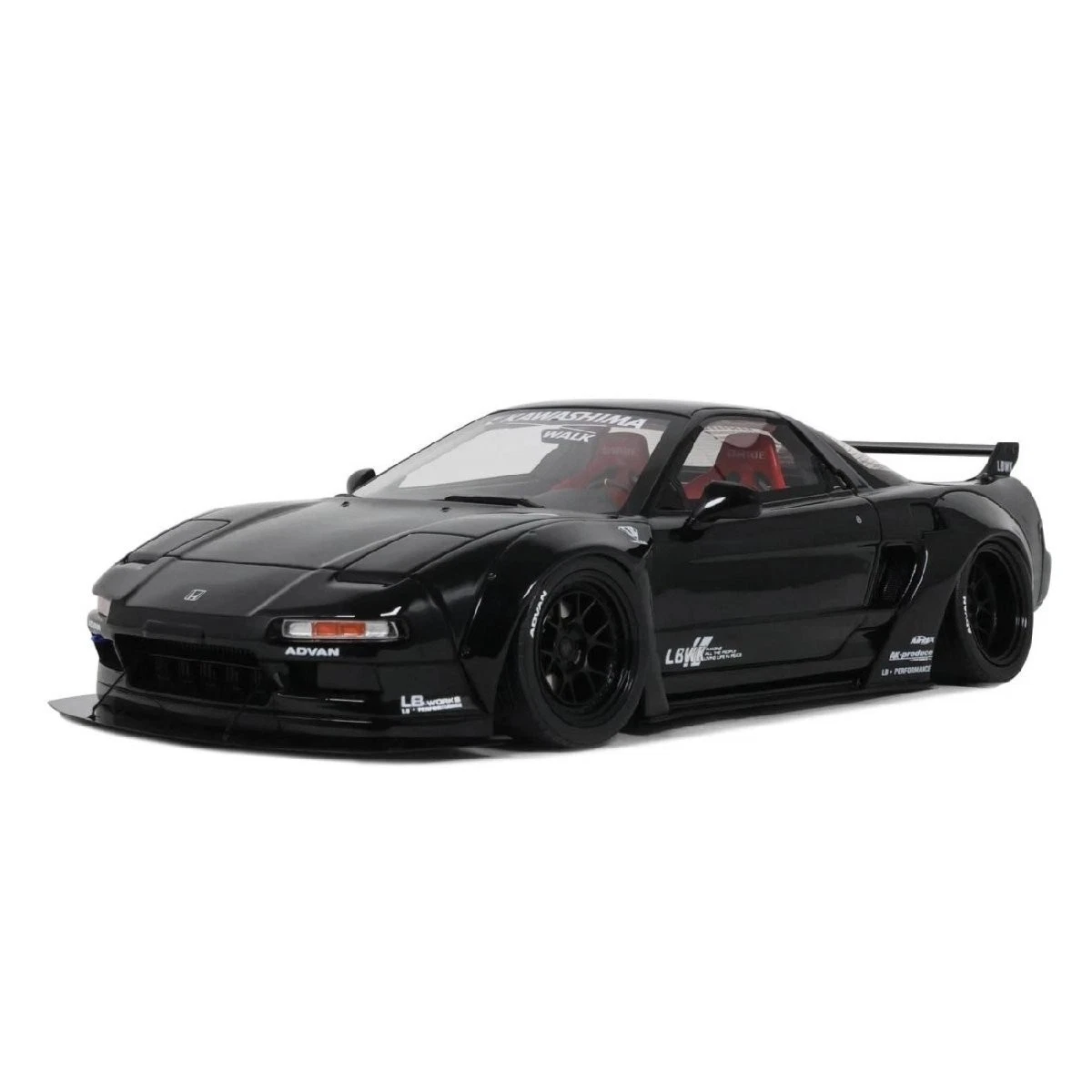 Otto Mobile 2020 Honda NSX (NA1) LB-Works *Resin Series*, Black 1:18