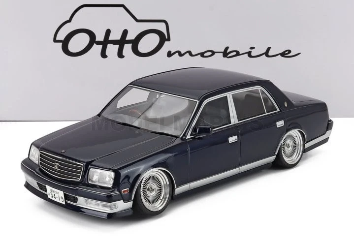 Otto Mobile 2008 Toyota Century V12 *Resin Series*, Stance Blue Mica 1:18