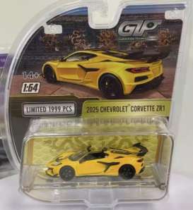 Greenlight 2025 Chevrolet Corvette ZR1, Yellow 1:64