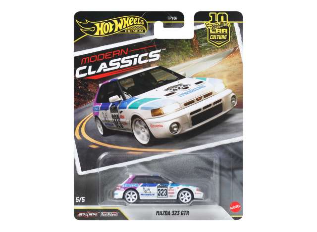 Hot Wheels Mazda 323 GTR, Various 1:64