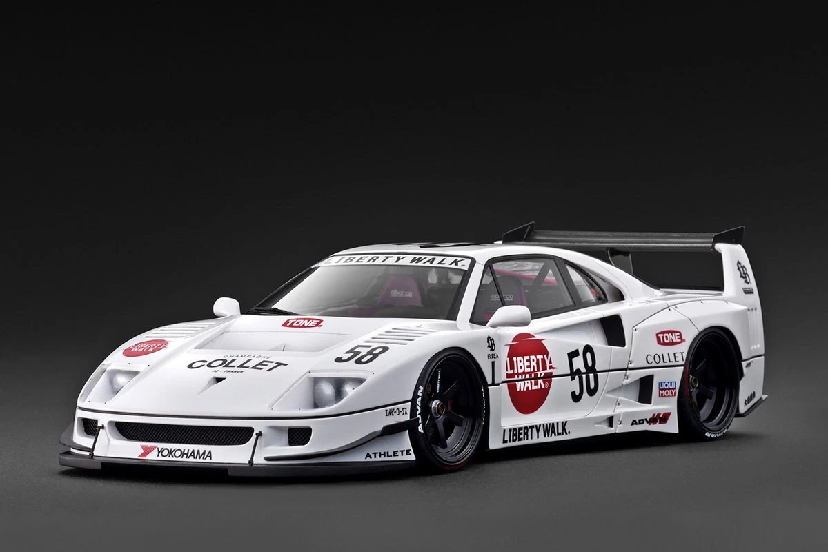 Ignition Model LB-Works 40, White 1:18