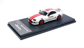 1994 Toyota Supra JZA80, White/red 1:64