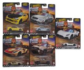 Hot Wheels HotWheels Premium Boulevard Series (Set of 5) 1:64