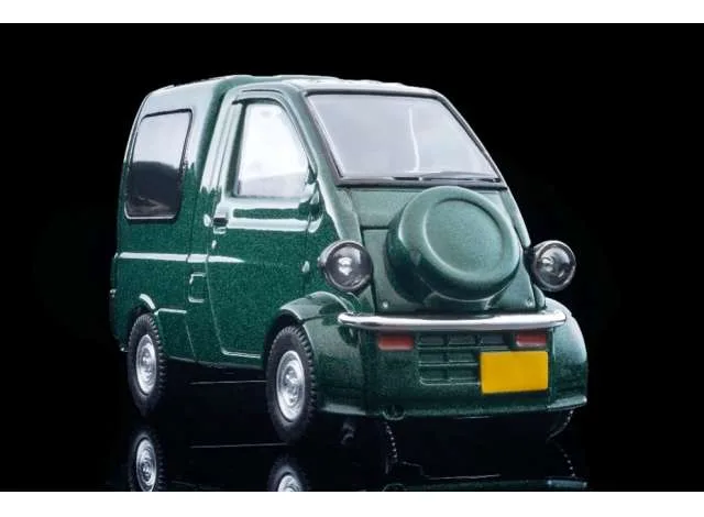 Tomica Limited Vintage 1997 Daihatsu Midget II Cargo R Type, dark green 1:64