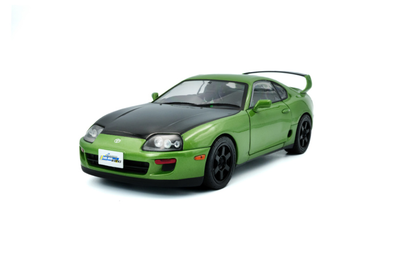 Solido 1993 Toyota Supra MK.4 (A80), Green/black 1:18
