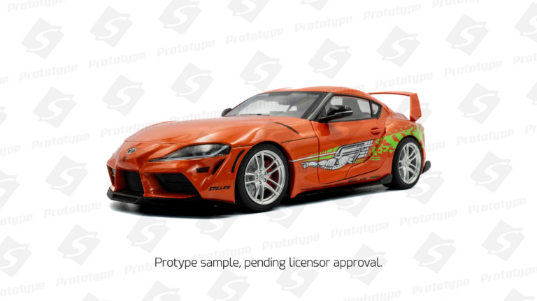 Solido 2024 Toyota Supra Gr Tribute, Orange 1:18