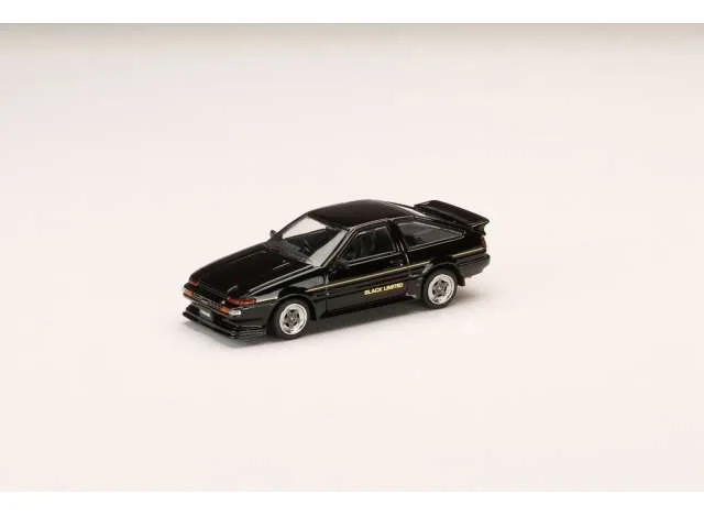 Hobby Japan Toyota Sprinter Trueno GT APEX (AE86) Late Version Black Limited JDM Style, black metallic 1:64