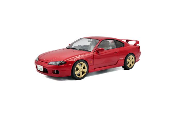 Solido 1999 Nissan Silvia S15 Spec-R Aero, Red 1:18
