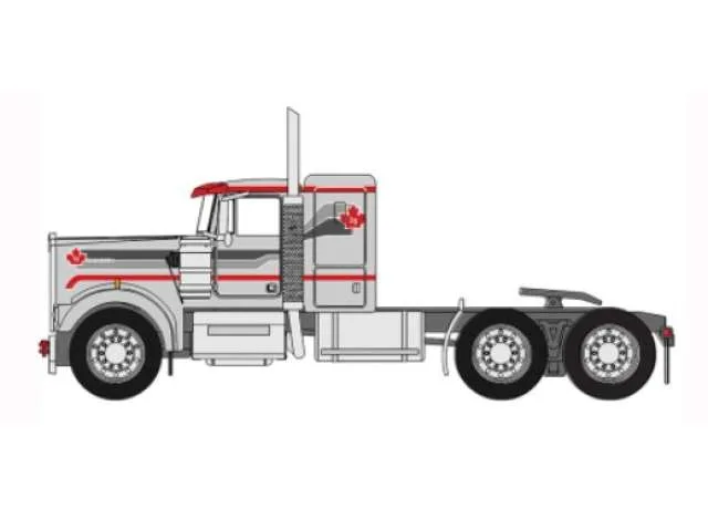 IXO America 1976 Kenworth W900 Canada 25, grey 1:64