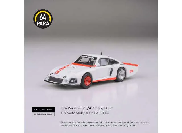 Para64 Porsche 935/78 Bisimoto *Moby Dick* X EV, white 1:64