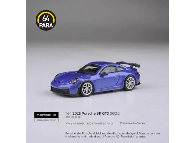 Para64 2025 Porsche 911 GT3 (992.2), viola 1:64