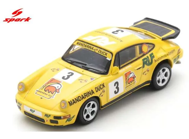 Spark 1995 RUF CTR *Yellowbird* #3 Kevin Wong Macau Supercar Race, yellow 1:64