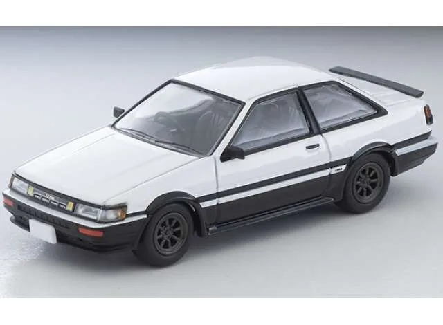 Tomica Limited Vintage Toyota Corolla Levin Watanabe Rims, white/black 1:64