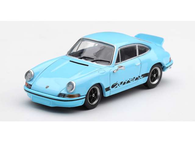 Mini GT 1973 Porsche 911 (911) Carrera RS 2.7, gulf blue 1:64