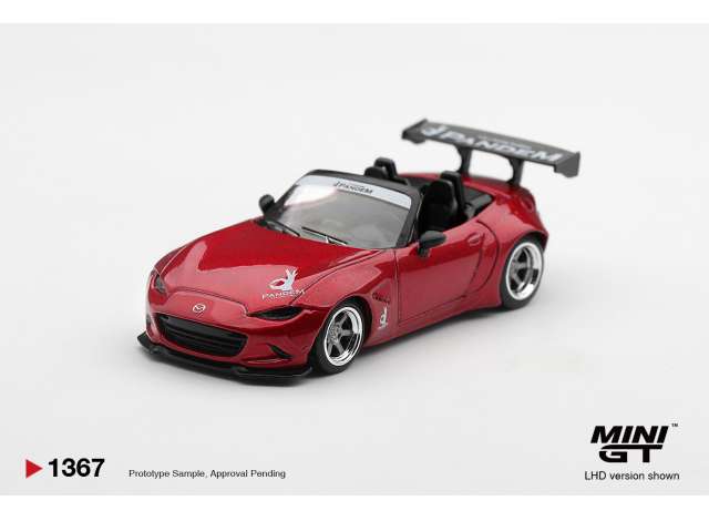 Mini GT 2015 Mazda MX-5 (ND) Pandem Kodo, red 1:64