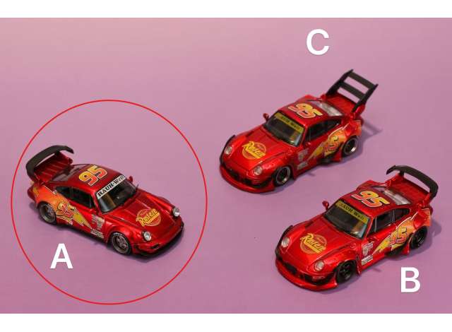 Street Weapon Porsche 964 *McQueen*, red 1:64