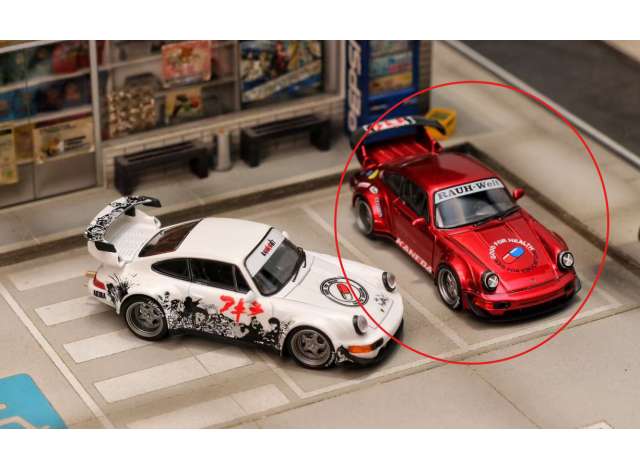Street Weapon Porsche 964 *Akira*, red 1:64