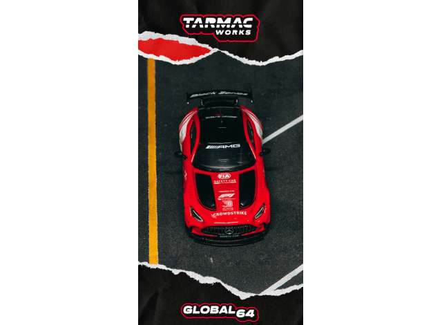 Tarmac 2026 Mercedes-Benz AMG GT Black Series Safety car, red/white 1:64