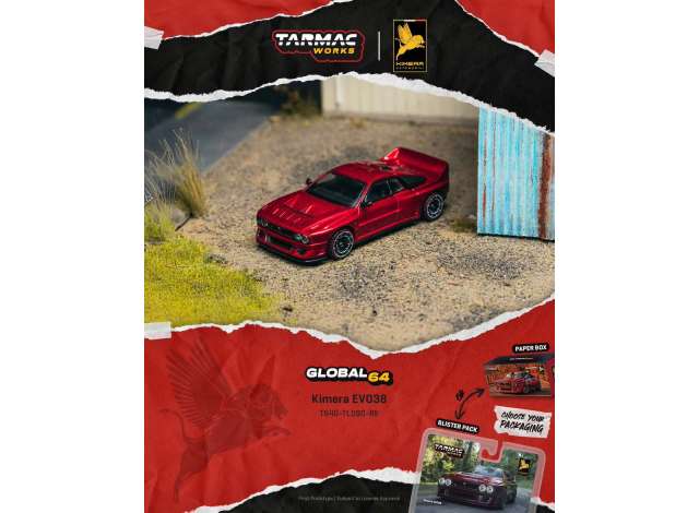 Tarmac 2026 Kimera EVO38, red 1:64