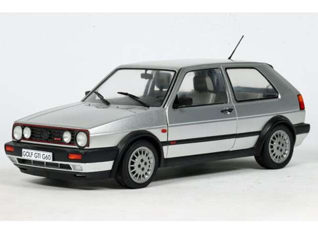 Solido 1989 Volkswagen Golf II GTI G60, silver 1:18