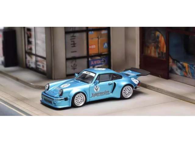 Street Weapon RWB 911 KS-R *Jagermeister*, ice blue 1:64