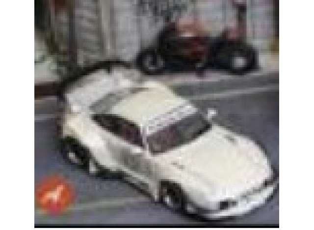 Street Weapon Porsche RWB 993, white 1:64