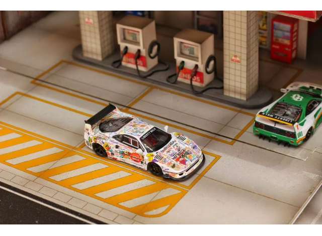 Street Weapon Ferrari F40, graffiti 1:64