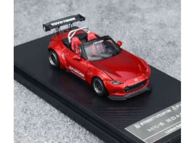 Street Weapon Custom MX5, transparent red 1:64