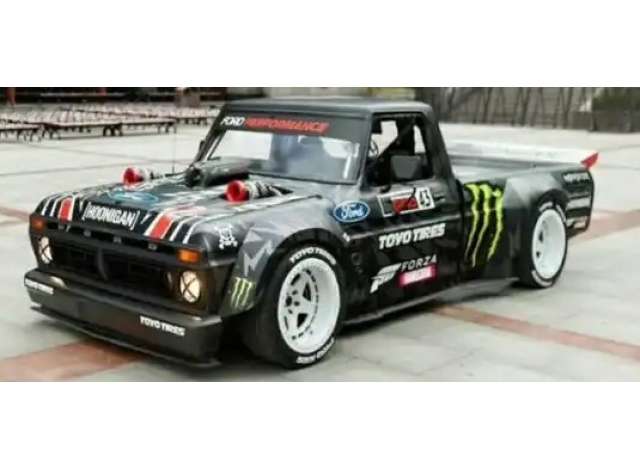 Street Weapon Ford F-150 *Monster*, black/green 1:64