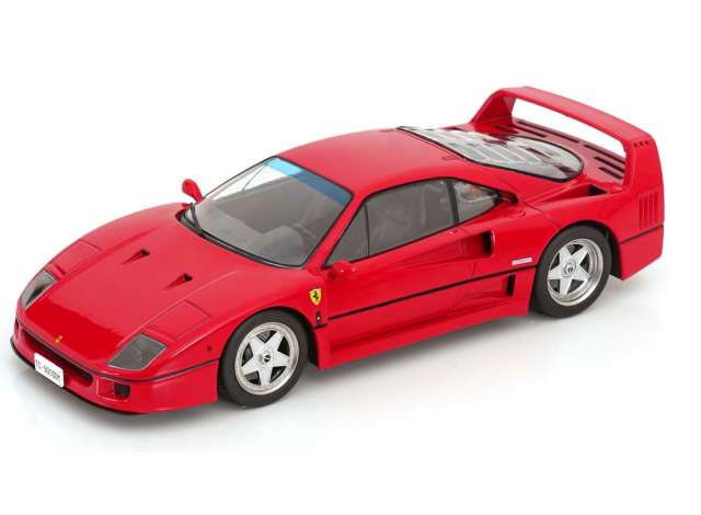 Scale 1987 Ferrari F40 Private Car Gianni Agnelli, red 1:18
