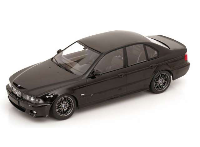 Scale 1998 BMW M5 E39, black 1:18